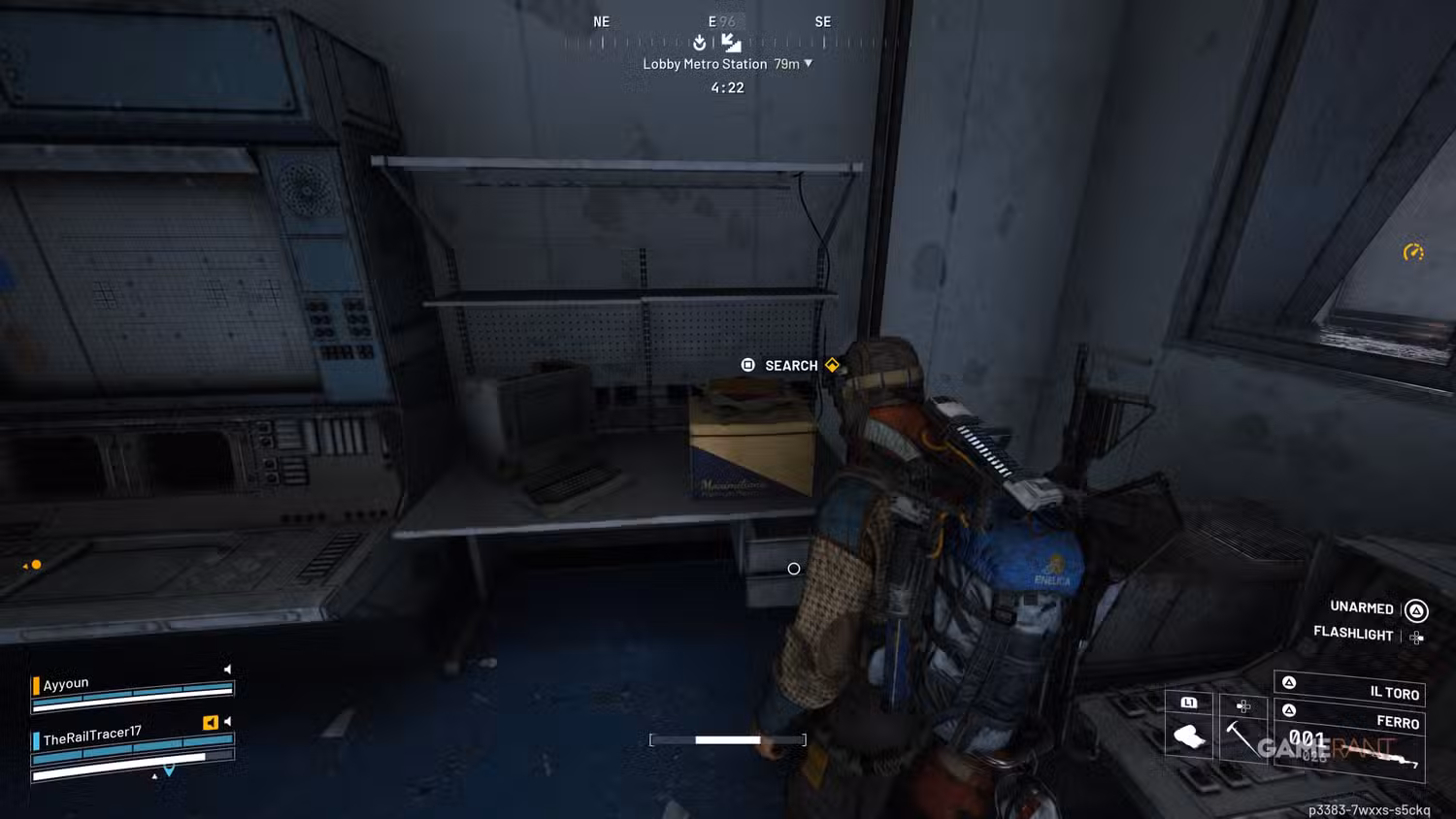 View inside Medical Research Area